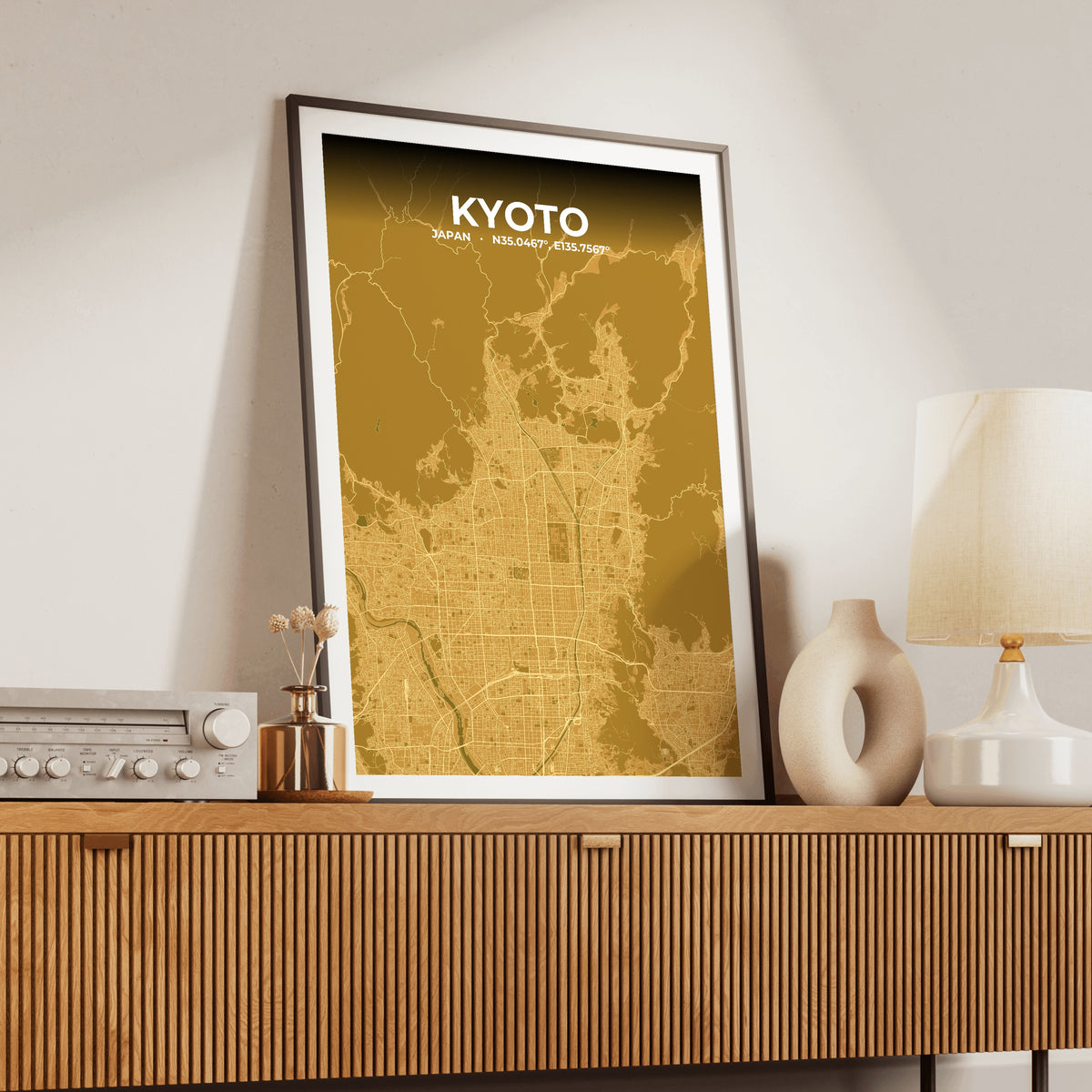 Kyoto Forge Map Poster