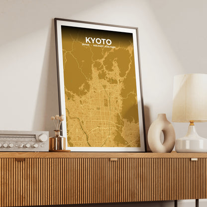 Kyoto Forge Map Poster
