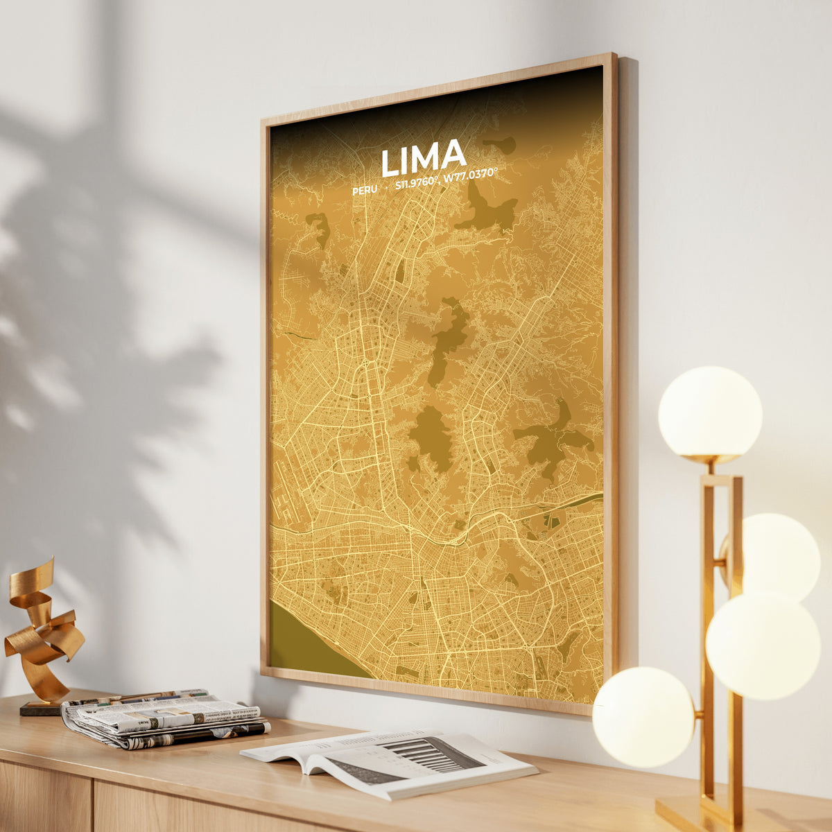 Lima Forge Map Poster