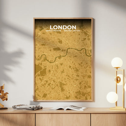 London Forge Map Poster
