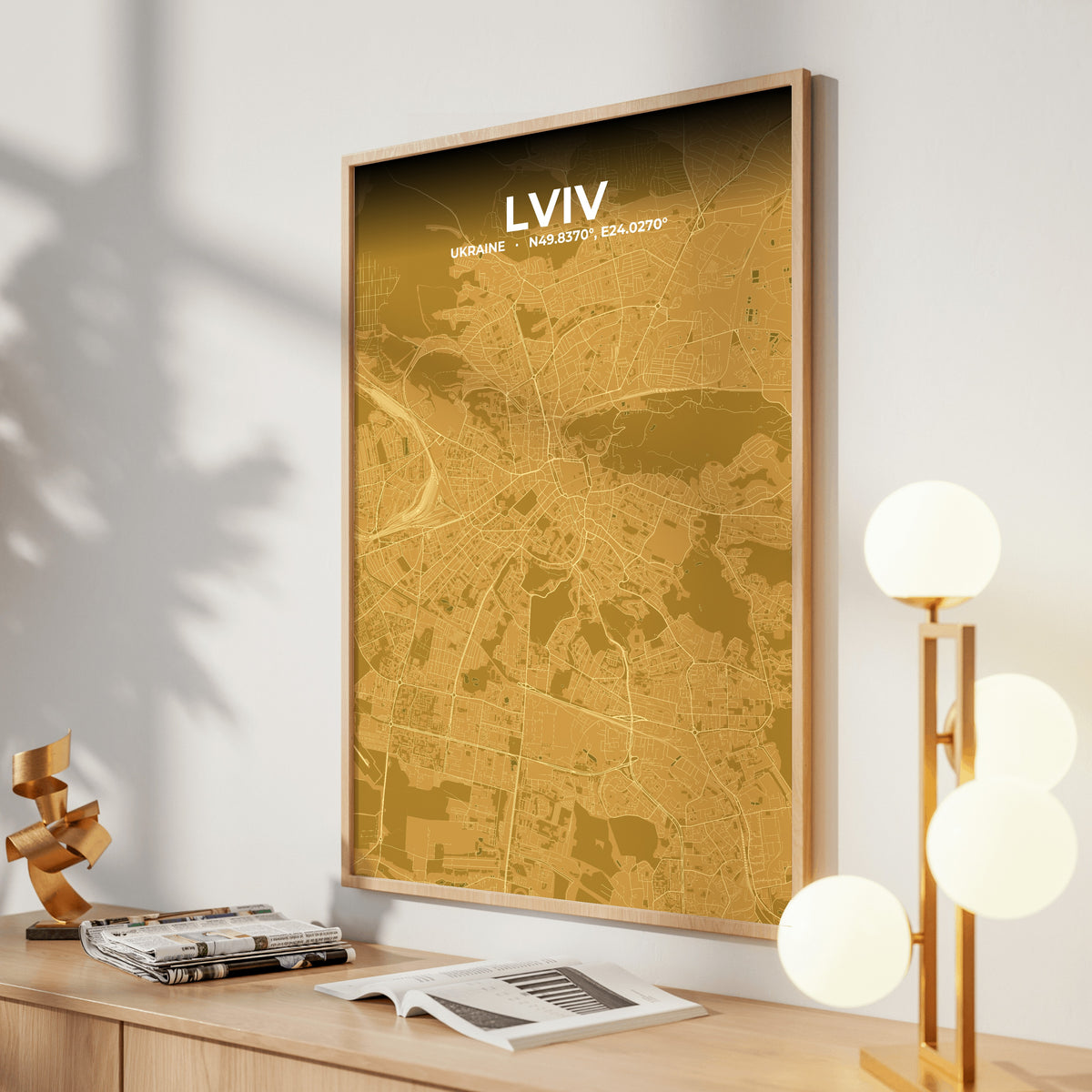 Lviv Forge Map Poster