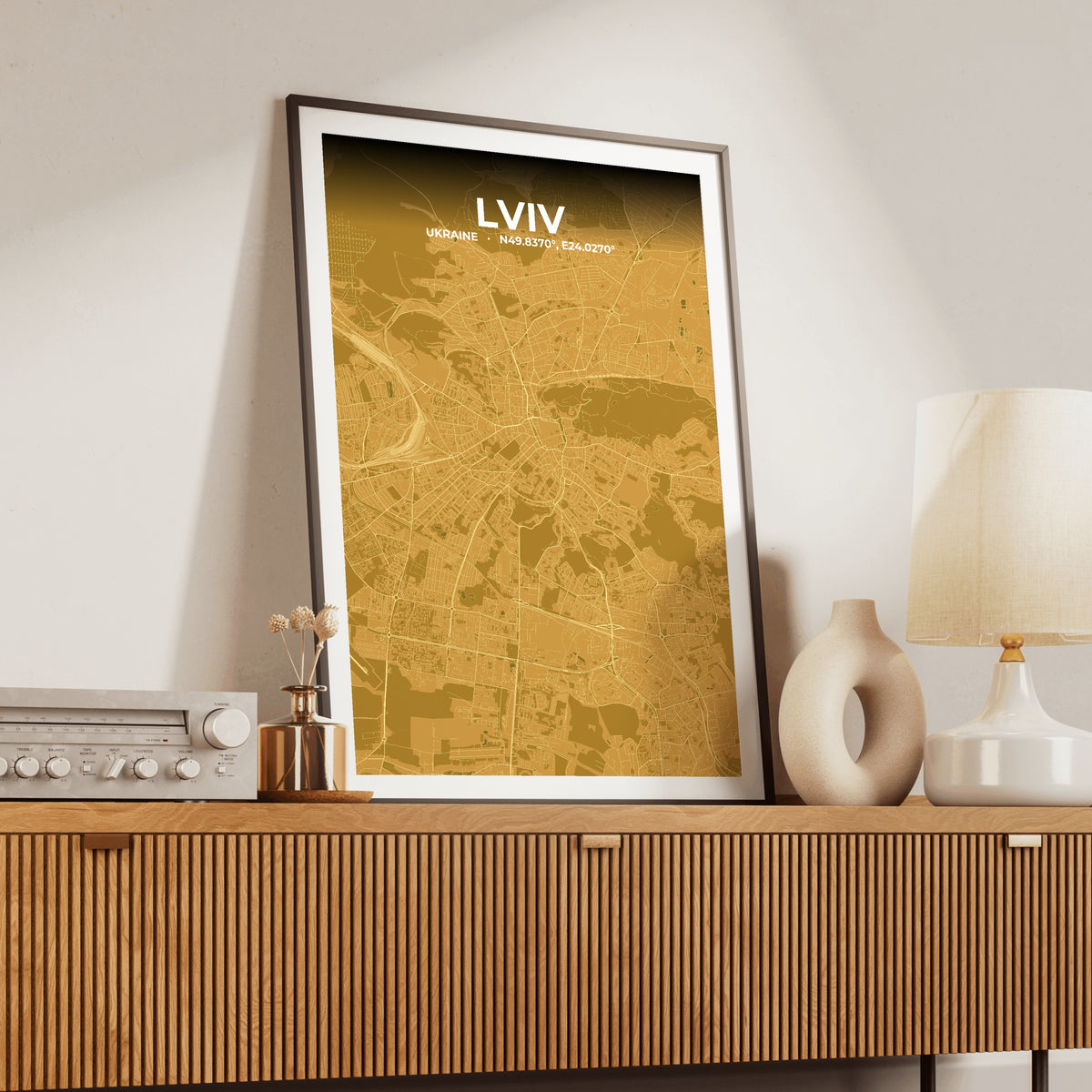 Lviv Forge Map Poster