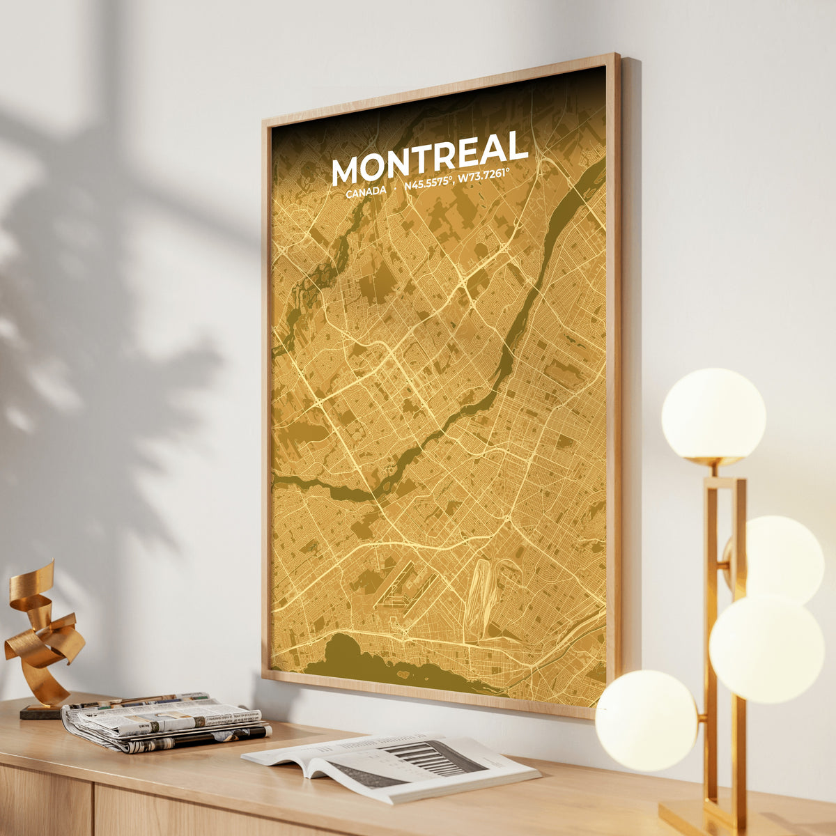 Montreal Forge Map Poster