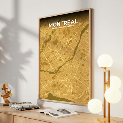 Montreal Forge Map Poster