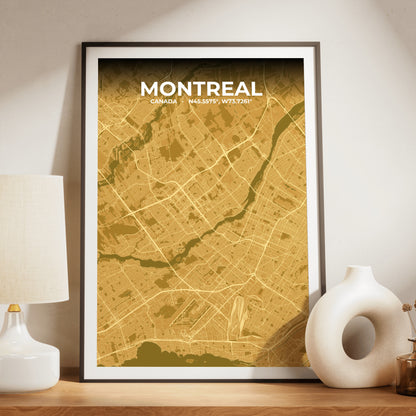Montreal Forge Map Poster