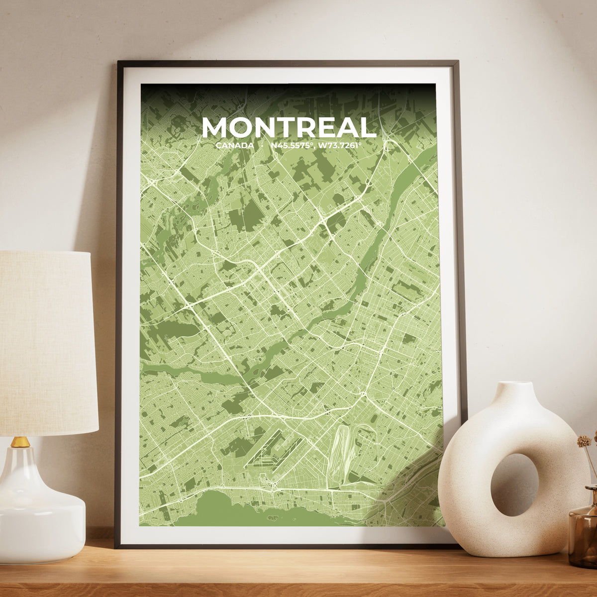 Montreal Grove Map Poster