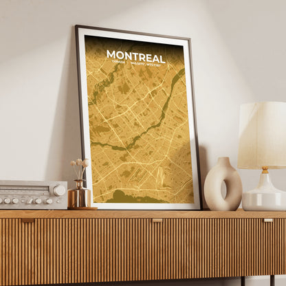 Montreal Forge Map Poster