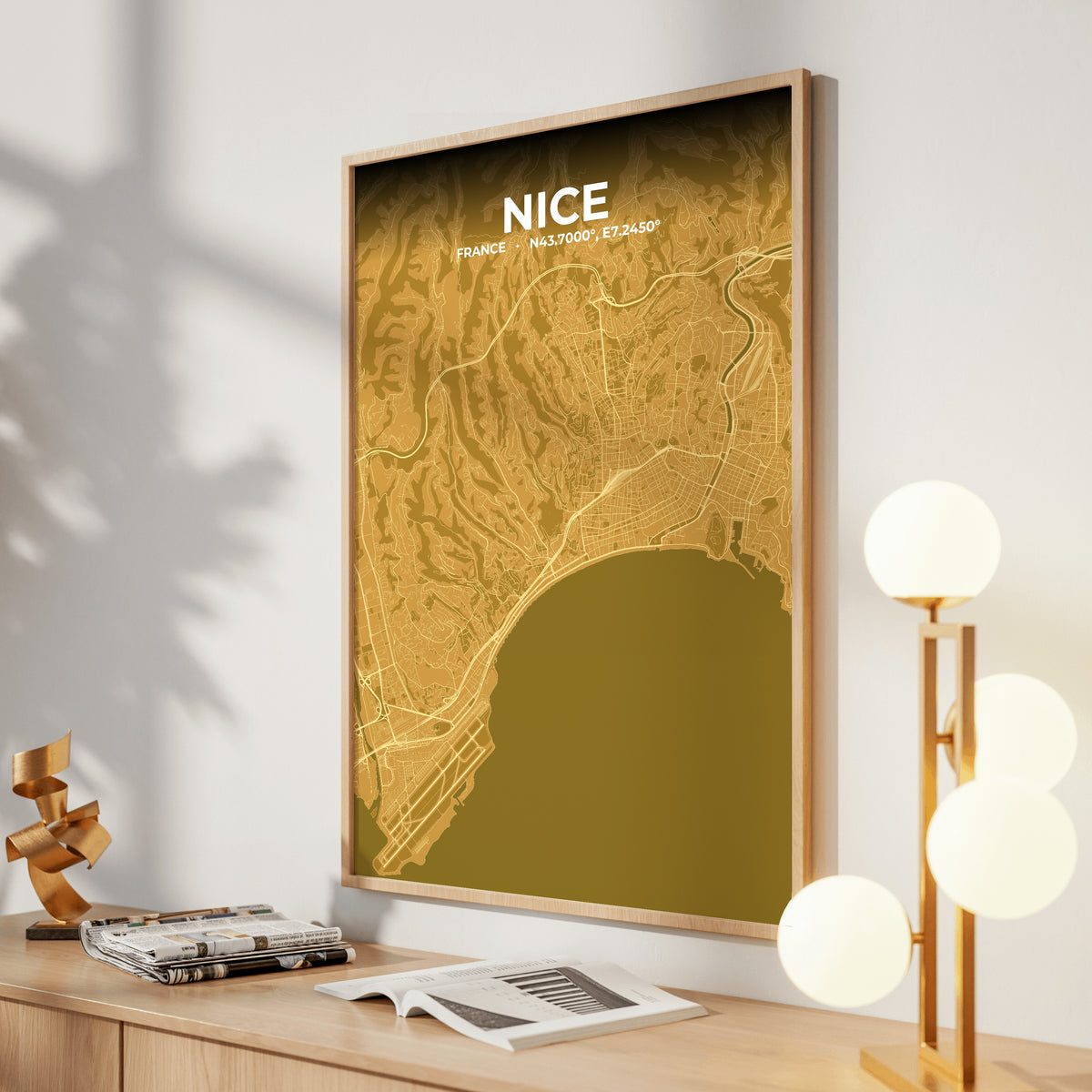 Nice Forge Map Poster