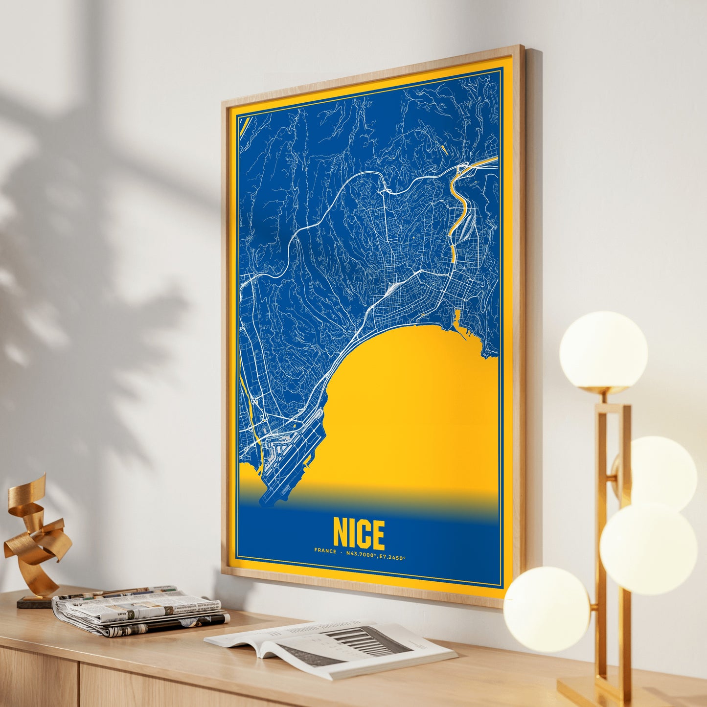 Nice Blockbuster Map Poster