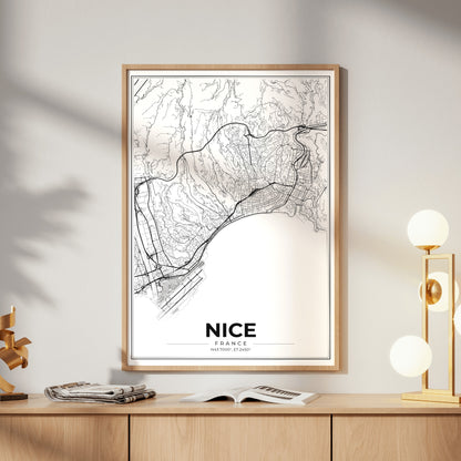 Nice Modern Map Poster