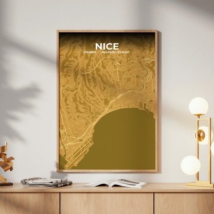Nice Forge Map Poster