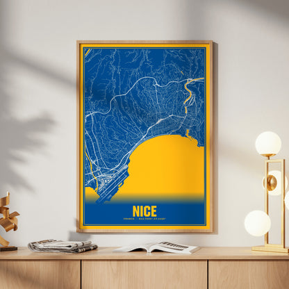 Nice Blockbuster Map Poster