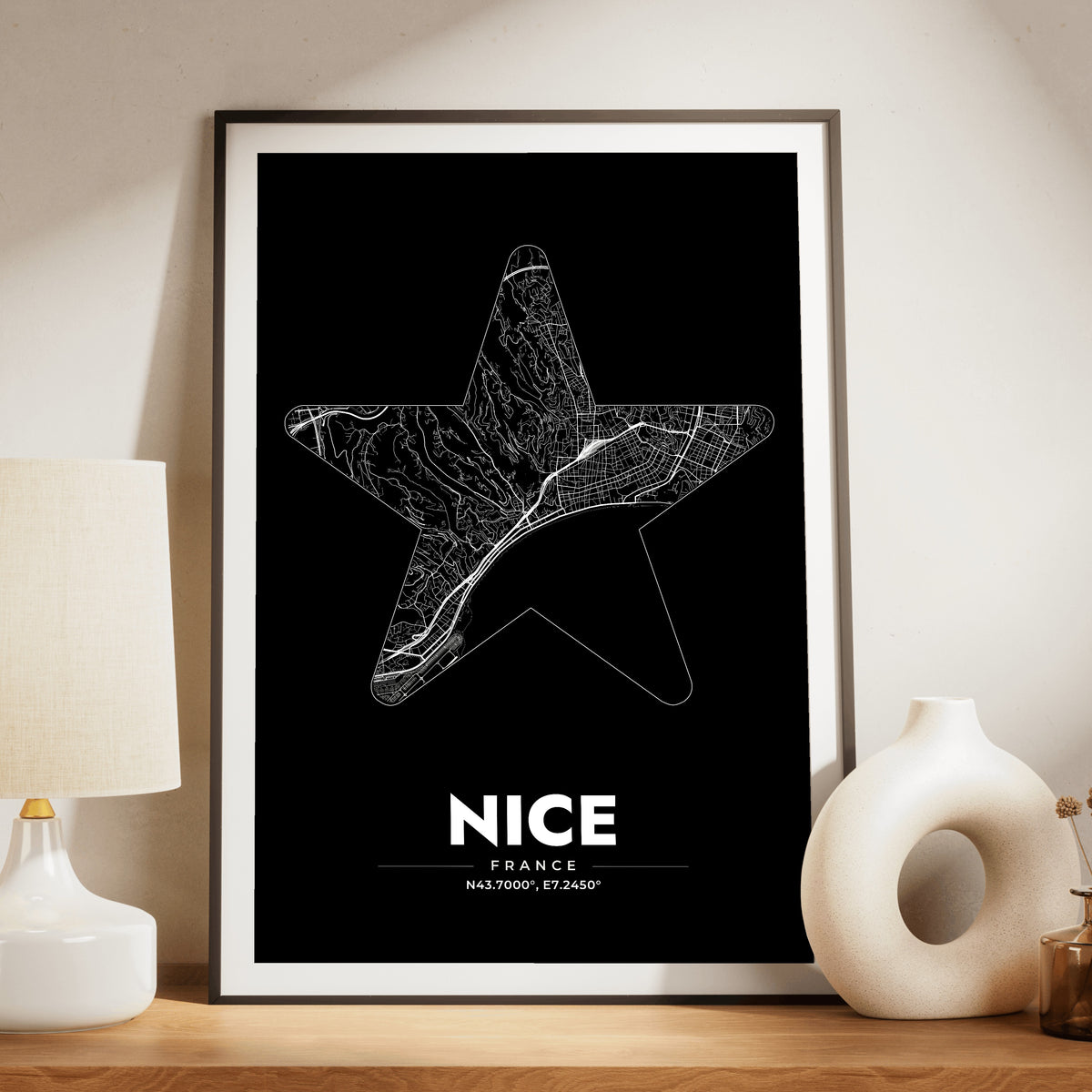 Nice Star Map Poster