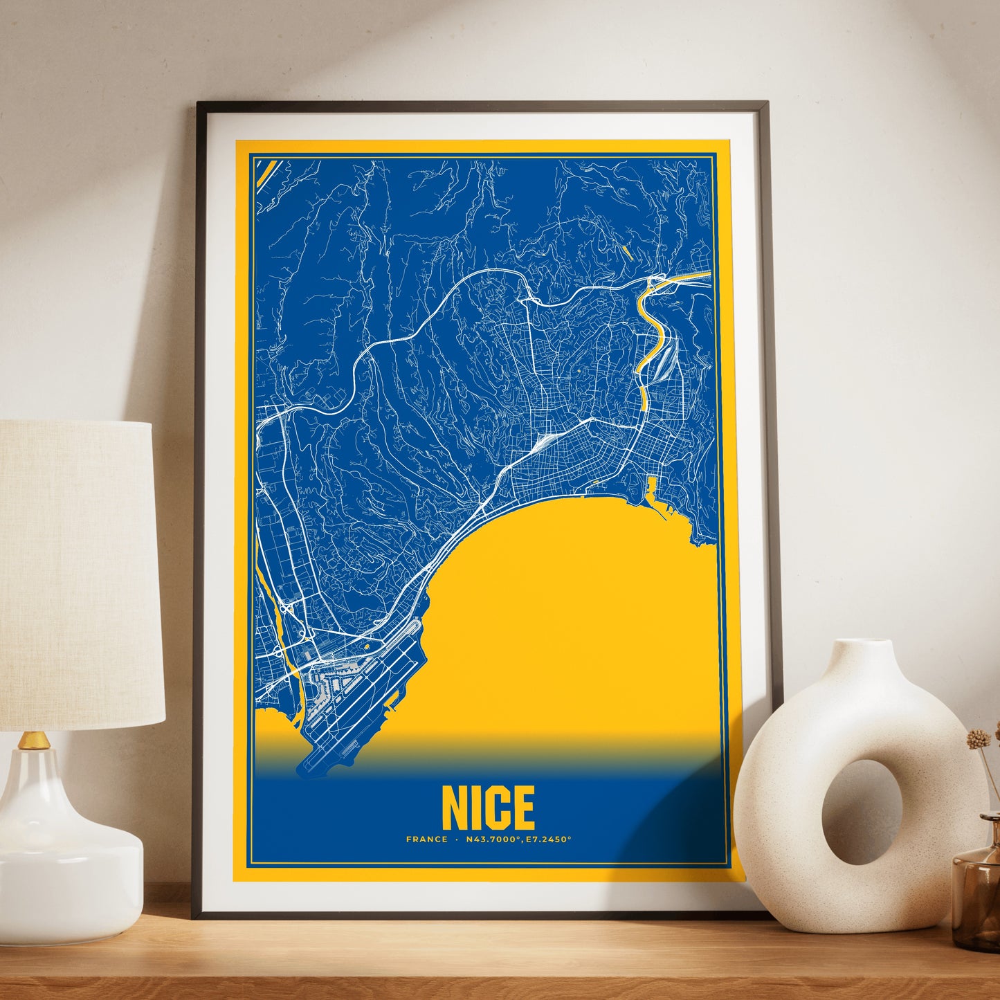 Nice Blockbuster Map Poster