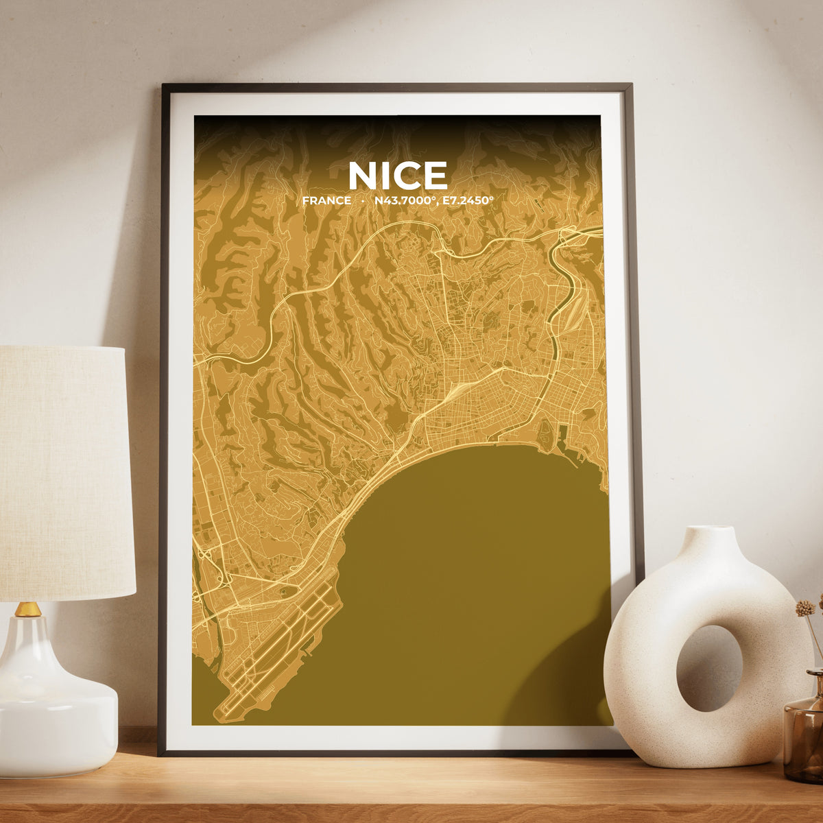Nice Forge Map Poster