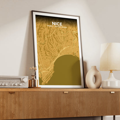 Nice Forge Map Poster