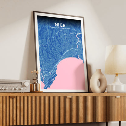 Nice Candy Map Poster