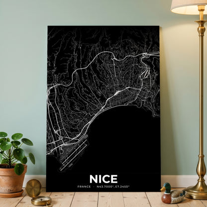Nice Elegant Map Poster