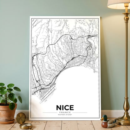 Nice Modern Map Poster