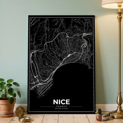 Nice Modern Map Poster