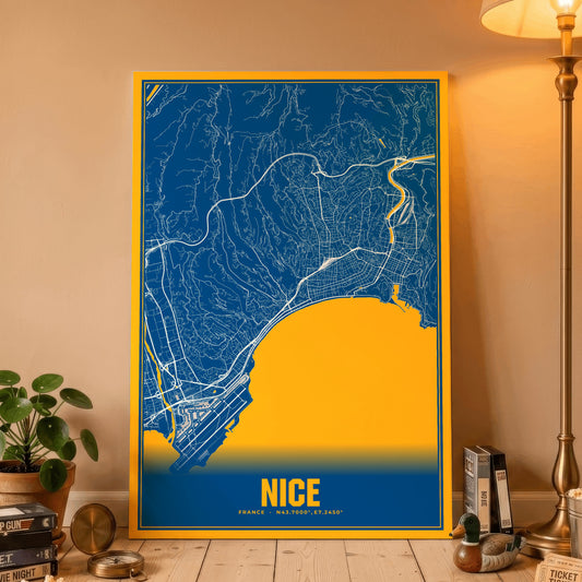 Nice Blockbuster Map Poster