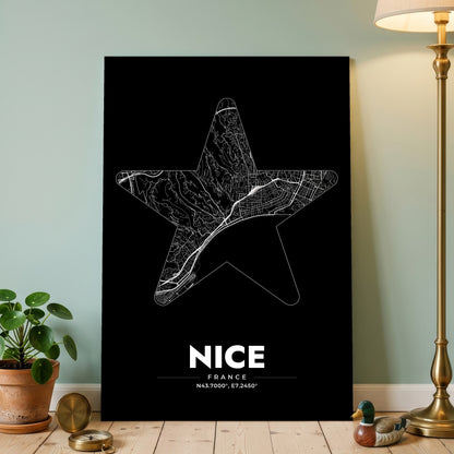 Nice Star Map Poster