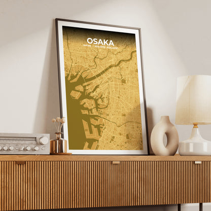 Osaka Forge Map Poster