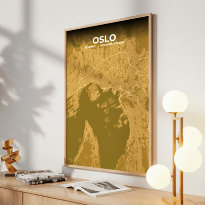 Oslo Forge Map Poster