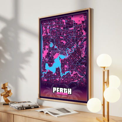 Perth GTA Map Poster
