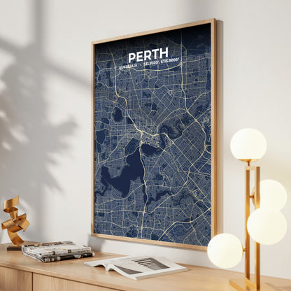 Perth Anchor Map Poster