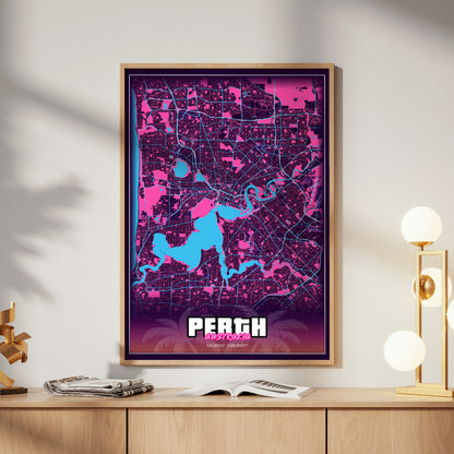 Perth GTA Map Poster