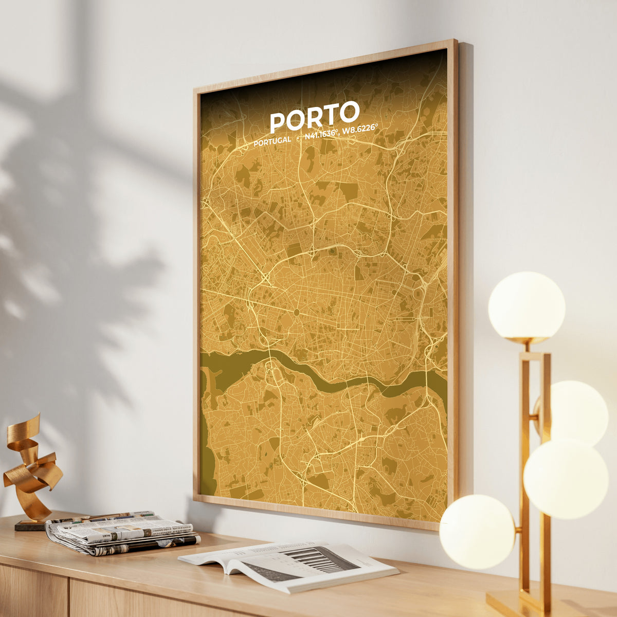 Porto Forge Map Poster