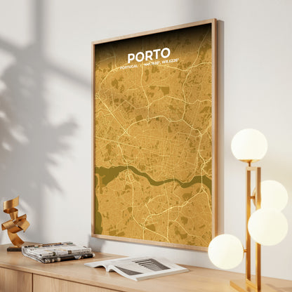 Porto Forge Map Poster