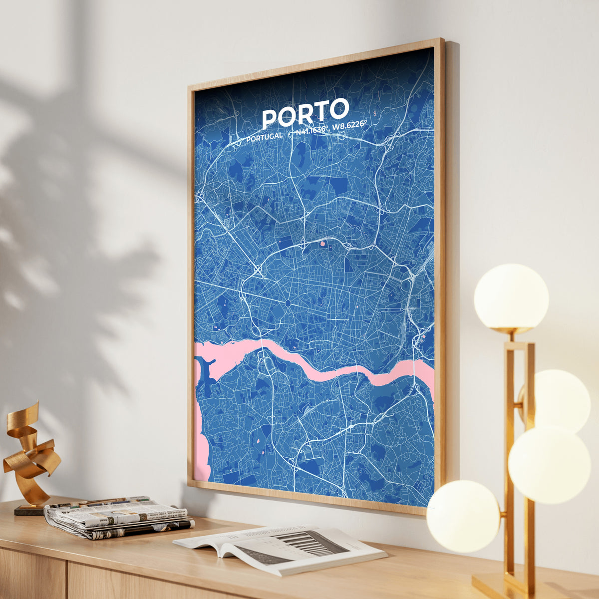Porto Candy Map Poster