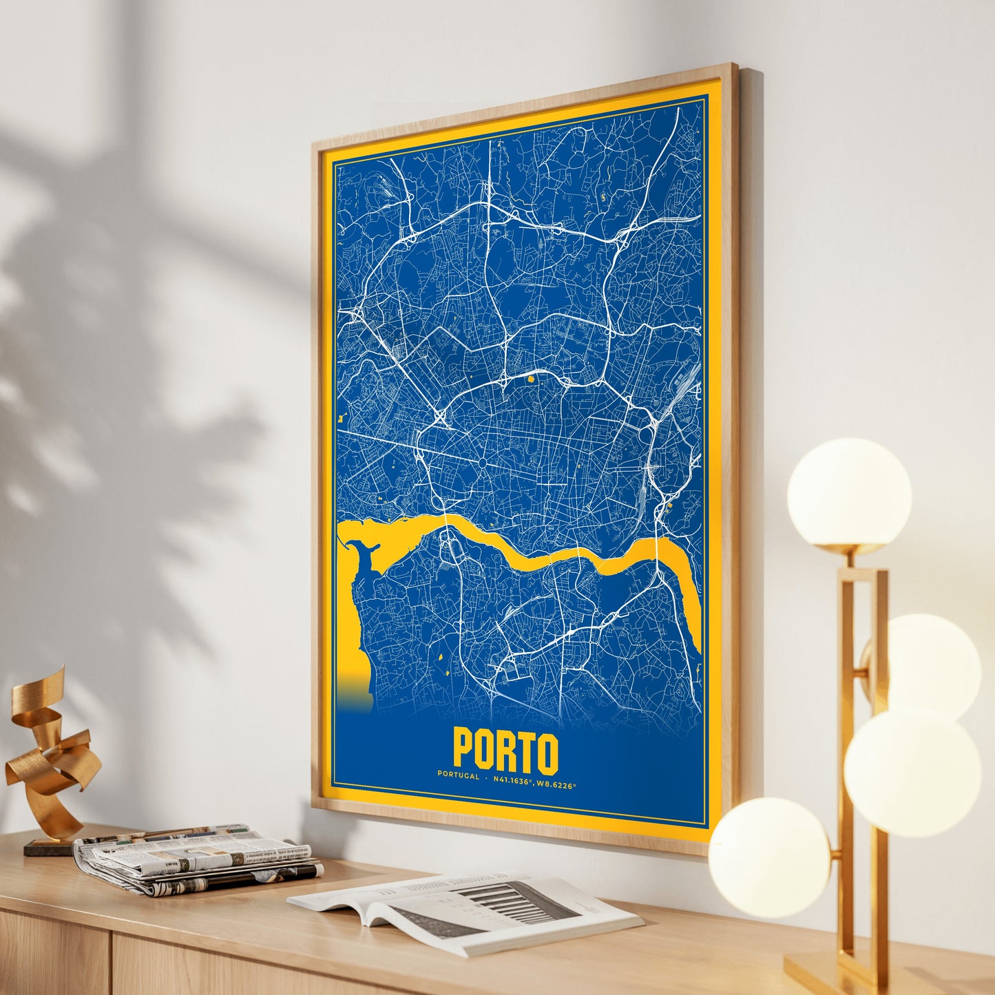Porto Blockbuster Map Poster