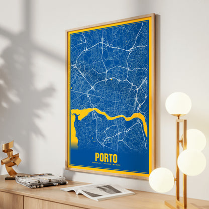 Porto Blockbuster Map Poster