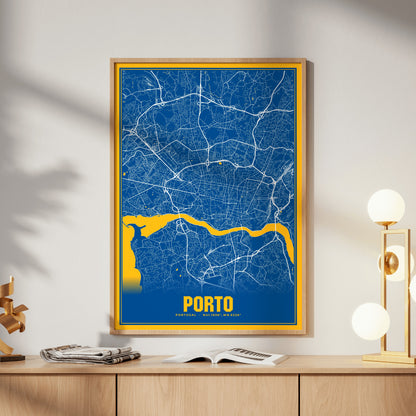 Porto Blockbuster Map Poster