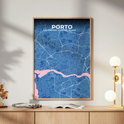 Porto Candy Map Poster