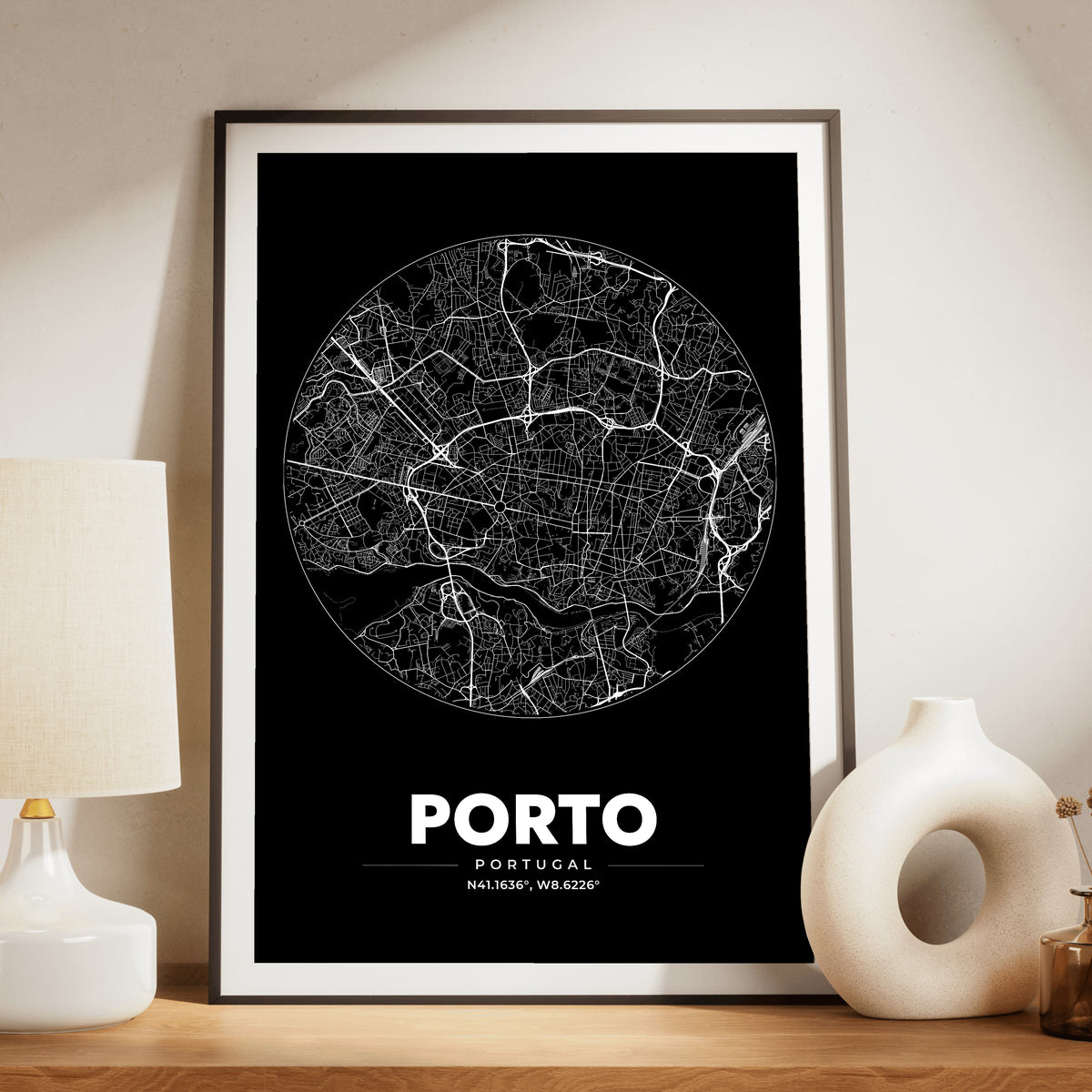 Porto Spot Map Poster