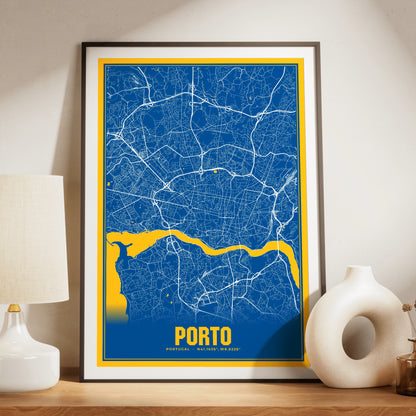 Porto Blockbuster Map Poster