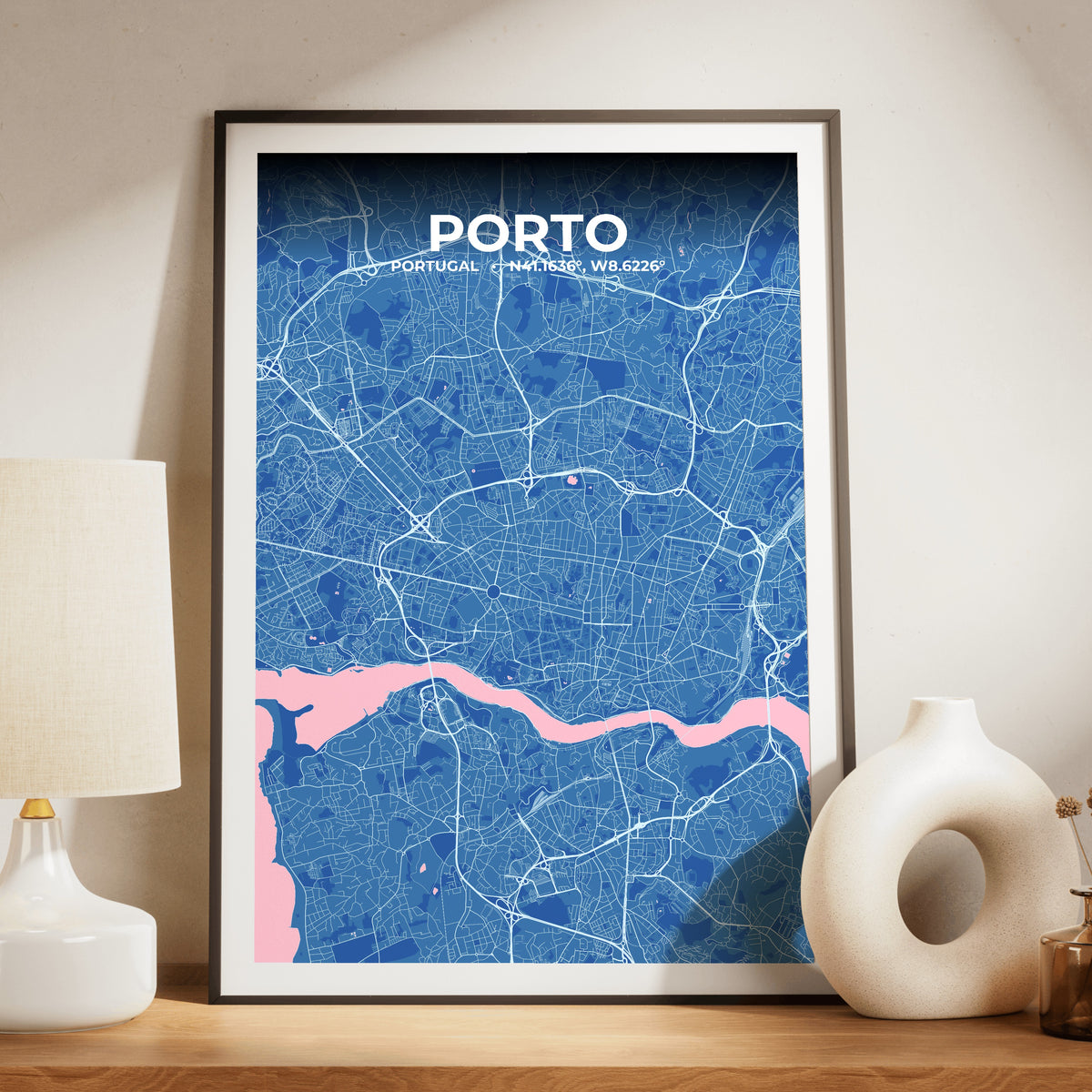 Porto Candy Map Poster