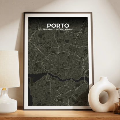 Porto Sable Map Poster