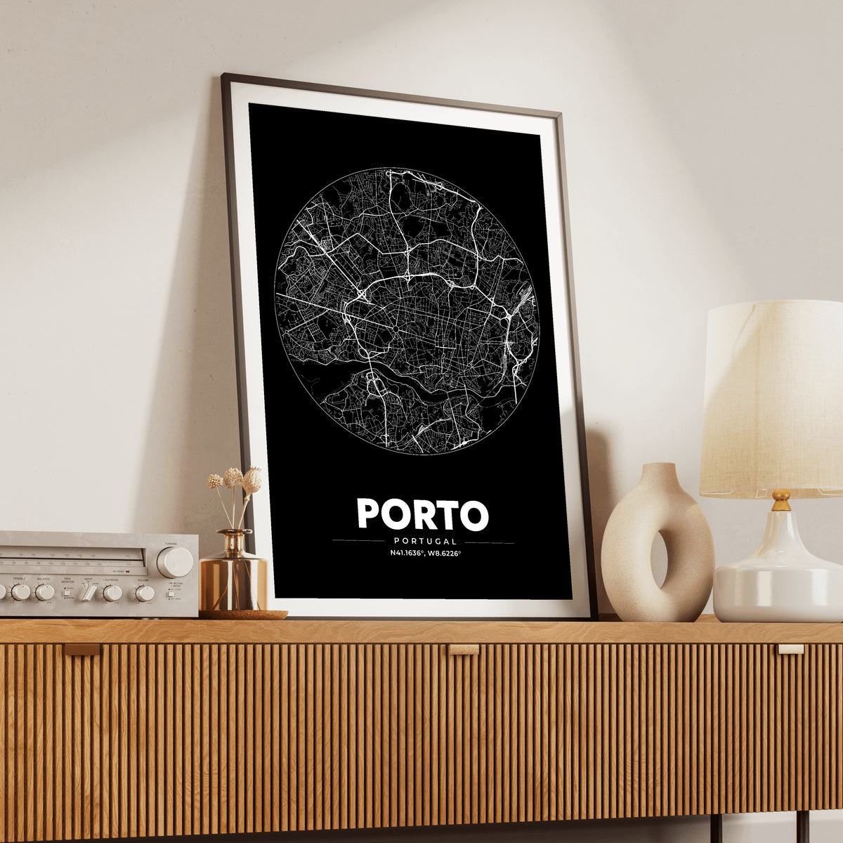 Porto Spot Map Poster