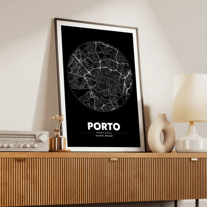 Porto Spot Map Poster