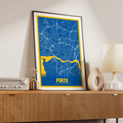 Porto Blockbuster Map Poster