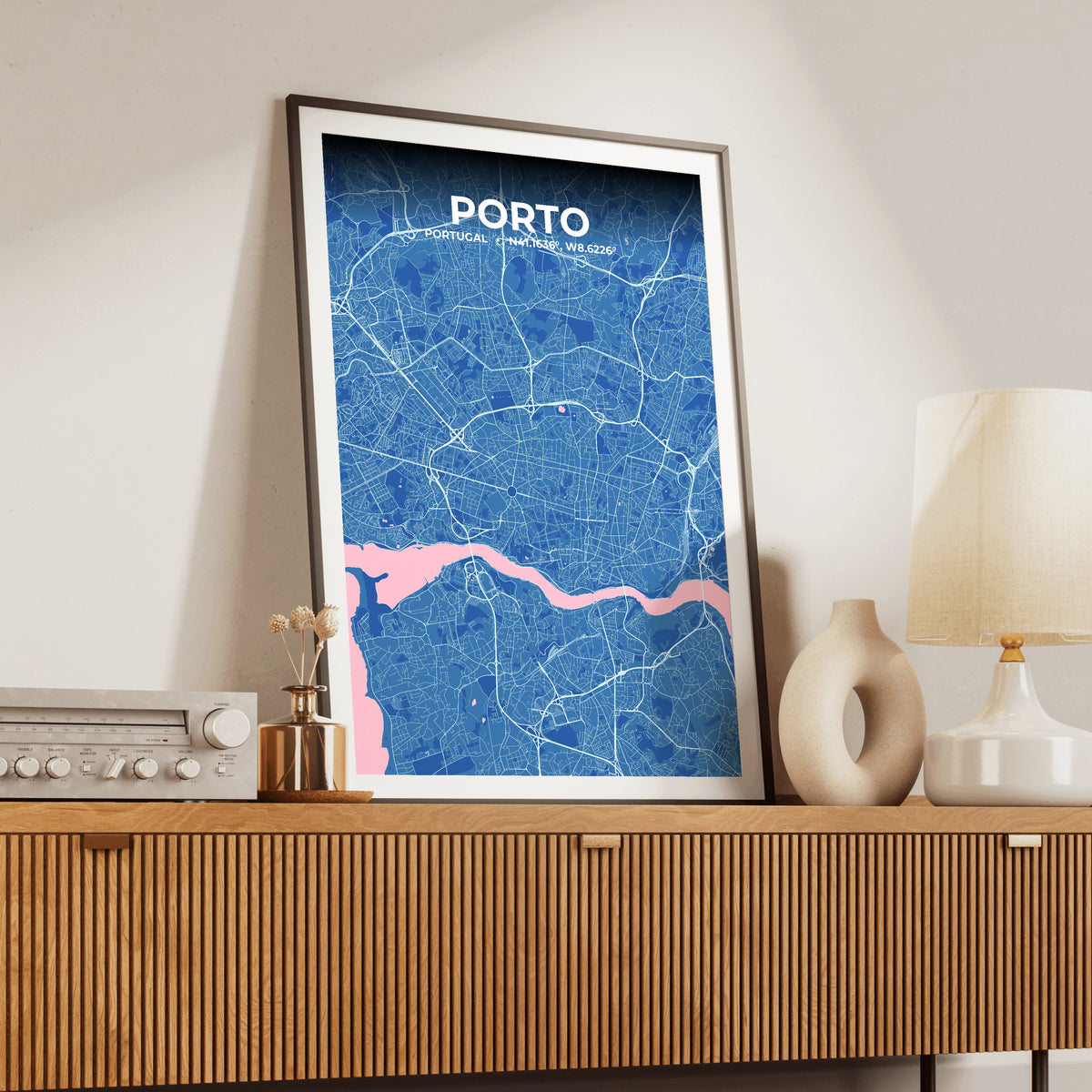 Porto Candy Map Poster