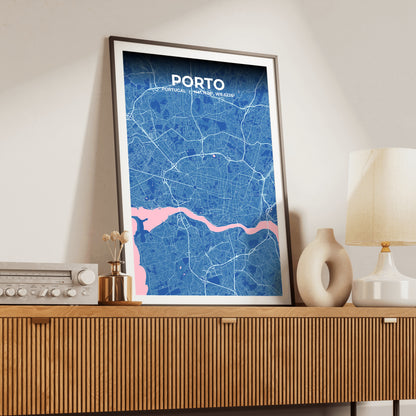 Porto Candy Map Poster
