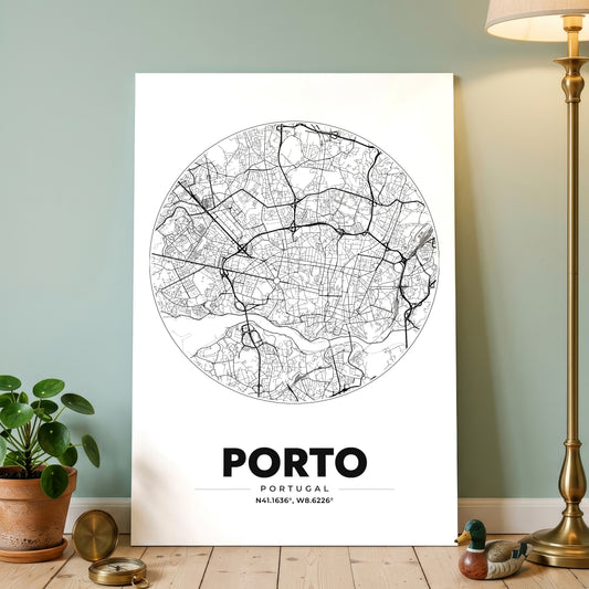 Porto Spot Map Poster