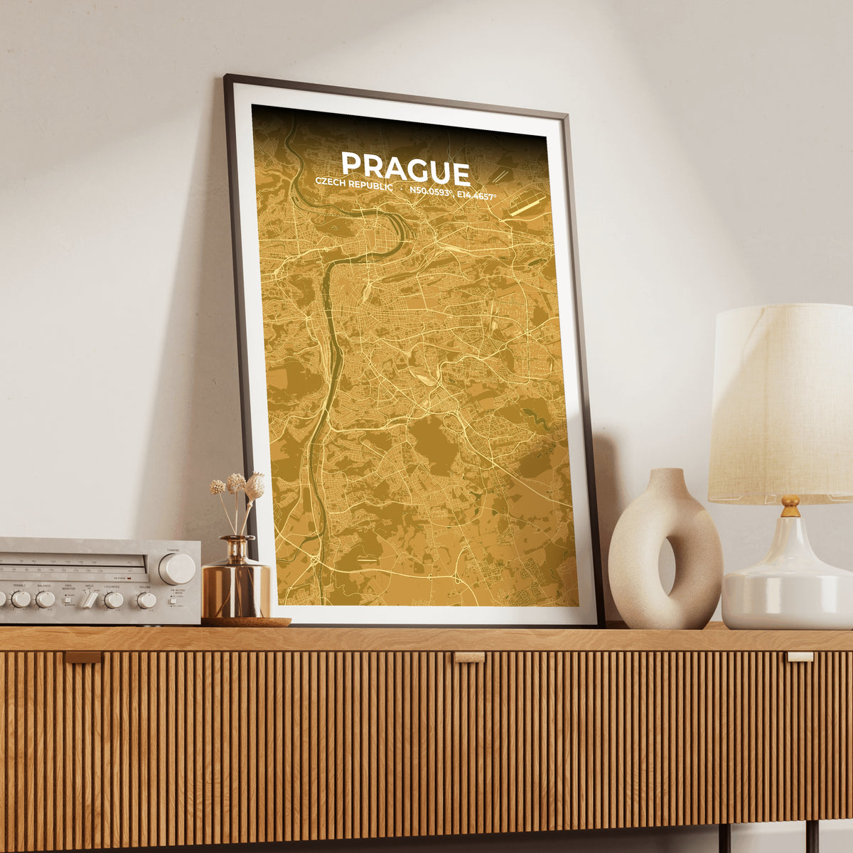 Prague Forge Map Poster