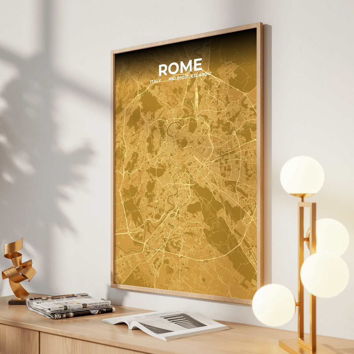 Rome Forge Map Poster